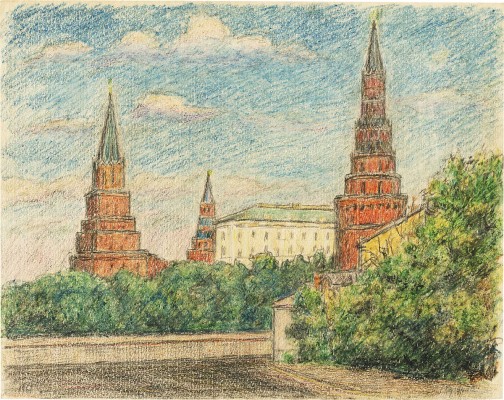 Афёров Семён Иванович. Башни Кремля: Боровицкая, Оружейная, Водовзводная